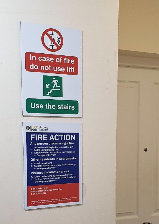 Safety signs are essential for ensuring the safety of everyone on the school campus.